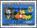 John F. Kennedy, Rocket at Cape Kennedy Overprinted