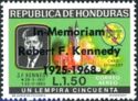 John F. Kennedy, Rocket at Cape Kennedy Overprinted