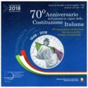 Various Euro (Mint Set 2018 - 70th anniversary of the Constitution)