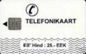 Telefonikaart 25