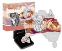 1 Dollar (Koala. Map shaped)