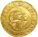 8 Scudi d'oro (Carlo Emanuele II. Maternal regency. No date)