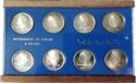 Various Riyals (Proof set 1970 - Political Figures of the World)