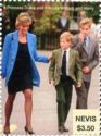 Pricess Diana and Princes William and Harry