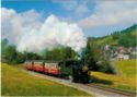 Steam train of the Appenzell Railways