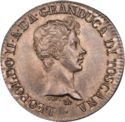 1 Fiorino (100 Quattrini. Leopold II of Lorena)