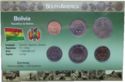 Various Bolivianos (Mint set 2004)