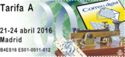 XLVIII Feria Nacional Sello. Madrid 2016 - Mod. Telégrafo