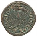 1 Quattrino (Guidobaldo I Montefeltro. No date)