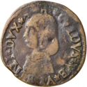 1 Quattrino (Guidobaldo I Montefeltro. No date)