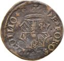 1 Quattrino (Guidobaldo I Montefeltro. No date)