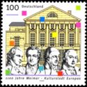 Schiller, Goethe, Wieland, Herder, National Theater