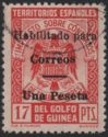 Revenue Stamp Overprinted for Postal Use