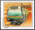 Metro subway train, Caracas