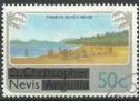 Pinney's Beach, Nevis - overprinted
