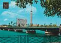 Cairo. Tower and Tahrir Bridge