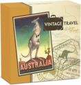 1 Dollar (Vintage Travel Poster, Kangaroo)