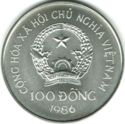 100 Đồng (XV Winter Olympic Games 1988 Calgary - skiing)