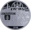 10 Euro (200th Ann. of the first sailing of a steamer on the Danube River in Bratislava)