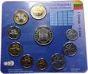 Various Litas (Mixed coin set 2004)