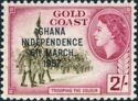 Gold Coast Regiment Trooping the Colour - Overprint