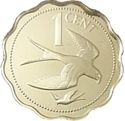 1 Cent (Avifauna of Belize - Swallow-tailed kites - Silver edition)