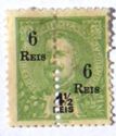 Carlos I 2 Halfs Overprinted