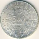 500 Schilling (Millennium of Steyr)