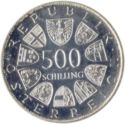500 Schilling (Centennial - Austrian Red Cross)