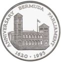 5 Dollars (375th Anniversary of Bermudian Parliament)