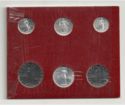 Various Lire (Mint set 1955 - Year XVII)
