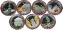 Various Dollars (Proof set 2009 - 7 Antique Wonders)