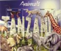 Tanzania Mammals 2004 mini sheet