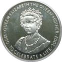 1,000 Kwacha (Queen Mother. To celebrate a life 1900-2002. No date)