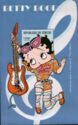 Betty Boop with Red Electric Guitar