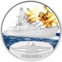 1 Dollar (German battleship Bismarck - 1939)