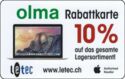 Olma Rabattkarte