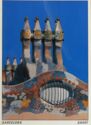 Barcelona. Casa Batlló. Architect A. Gaudí. (chimneys)