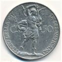 50 Centesimi (Jubilee 1933)