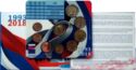 Various Euro (Mint set 2018 -25th Anniversary Establishment of Slovakia)