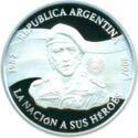 1 Peso (25th Anniversary Malvinas Islands War)