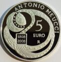 5 Euro (200th Birtday anniv. inventor Antonio Meucci)