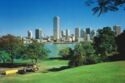 Brisbane skyline from East Brisbane