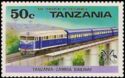 Passenger train Tanzania-Zambia railway