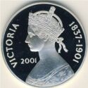 50 Pence (Centennial - Queen Victoria's Death - Silver edition)