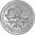 2 Pounds (Royal Wedding - Silver edition)