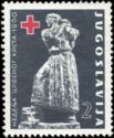 Charity stamp (Red Cross week)