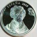 10 Euro (3rd Series Spanish Painters - Goya - The Clothed Maja)