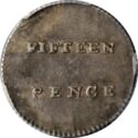 15 Pence (Dump - Type D/2, 5.0mm spacing)