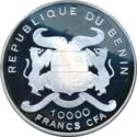 10,000 CFA Francs (40th Anniversary of the European currency)